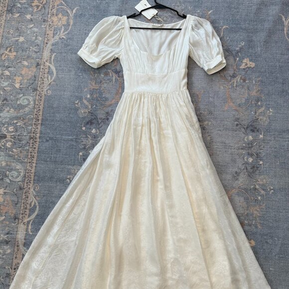 Gaala Paris Lacey White Maxi Dress XXS - Picture 4 of 9